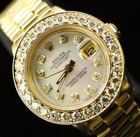 rolex oyster perpetual datejust diamond|rolex datejust diamond bezel aftermarket.